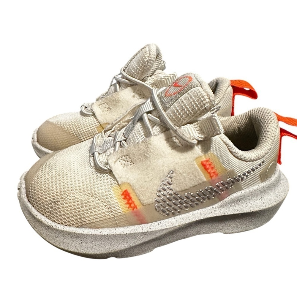 Size 8c - Nike Crater Impact GS Shoes WhiteToddlers Casual Sneaker | DB3553- 101 - Picture 5 of 10